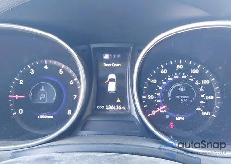 2013 Hyundai Santa Fe Sport 2.0T z USA, uszkodzony, nr VIN 5XYZUDLA7DG019121